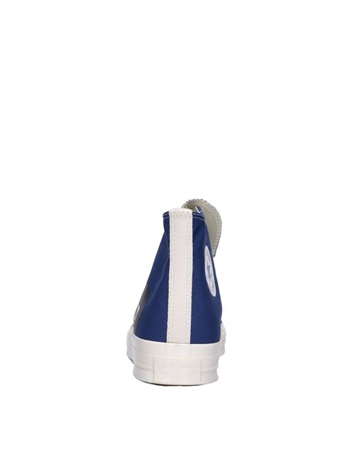 Sneakers in tessuto ed ecopelle CONVERSE PLAY COMMES DES GARCONS | 171846CBLU